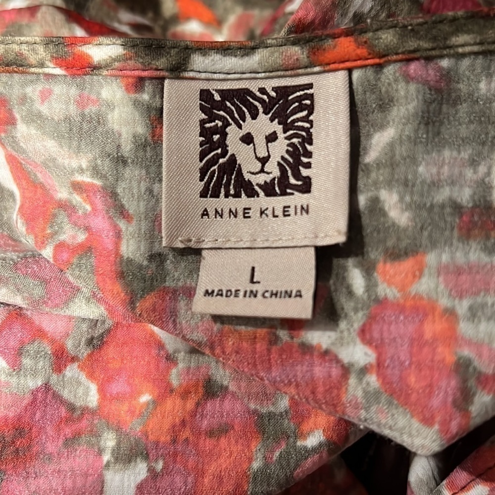 Anne Klein Large Blouse - Picture 8 of 9